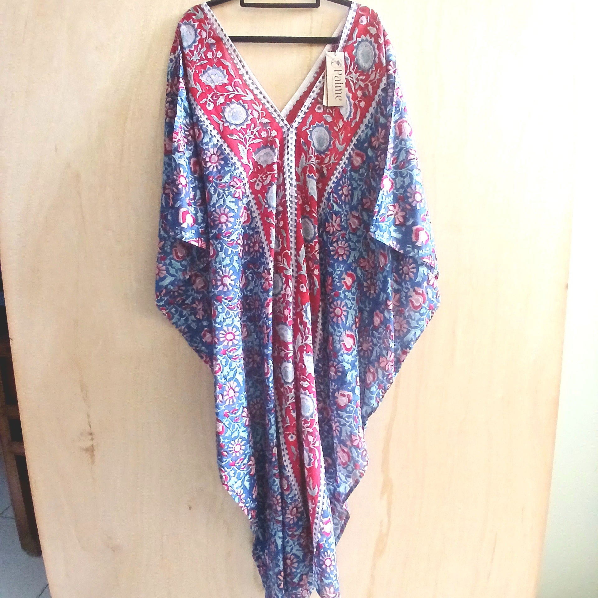 PRE-ORDER Long Cotton Poncho 67211