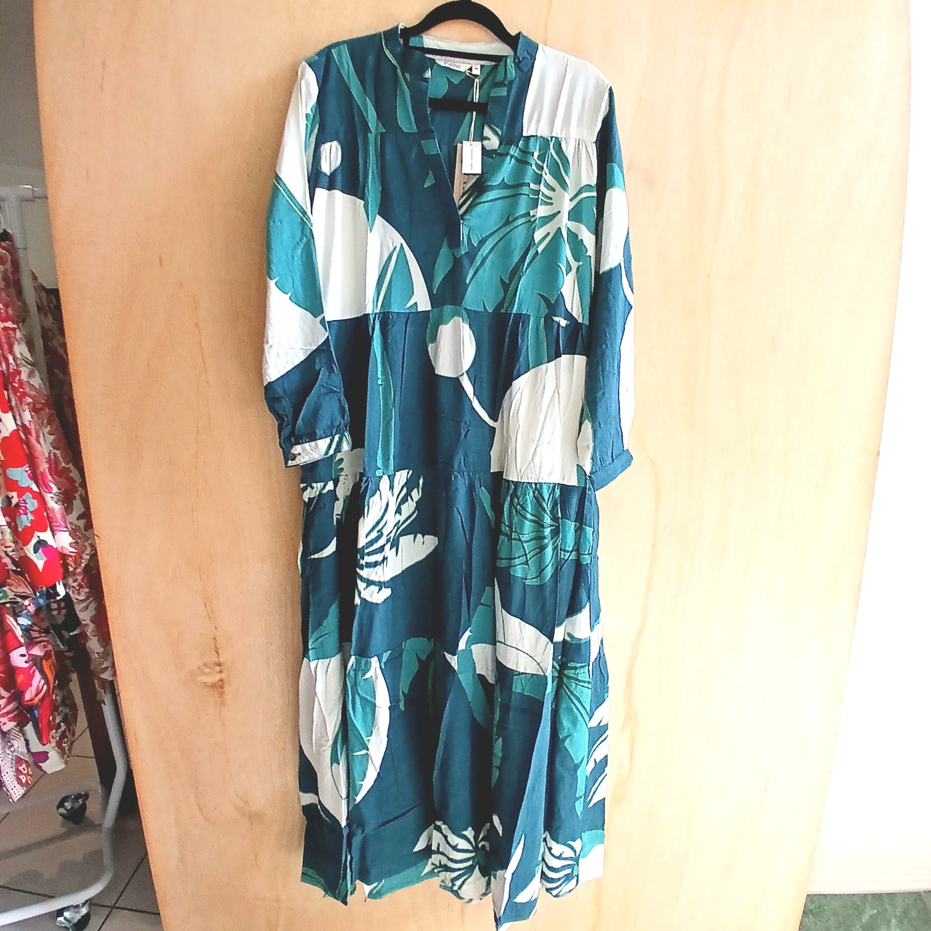 PRE-ORDER Long Summer Dress with Long Sleeves 67192