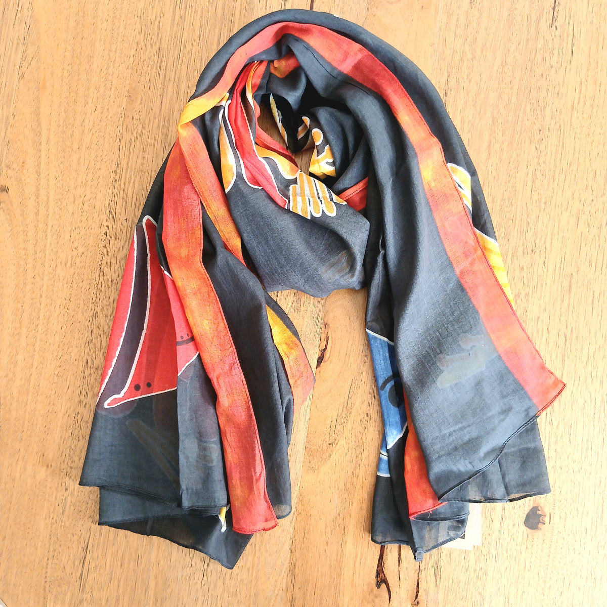Cotton Fish Scarf 63454