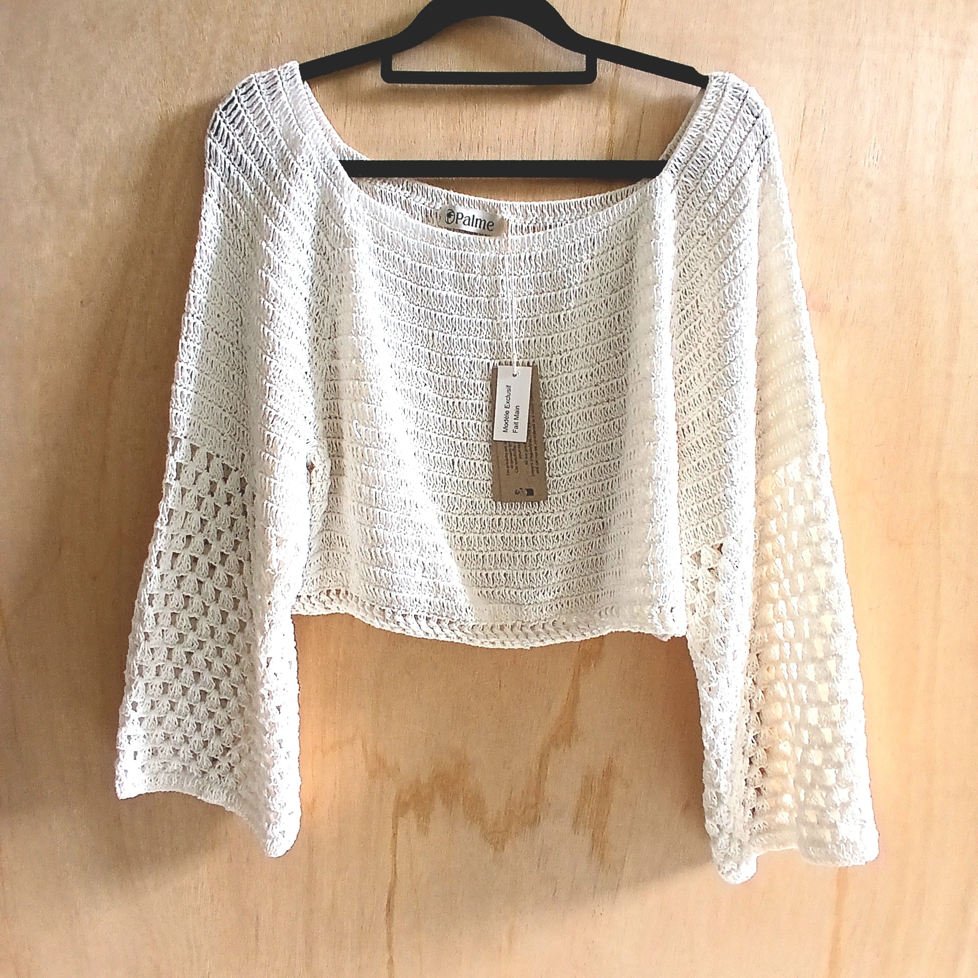 PRE-ORDER Black Crochet Short Summer Top
