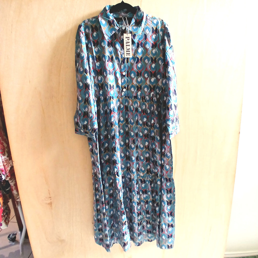 Printed Summer Dress Chemise 65958