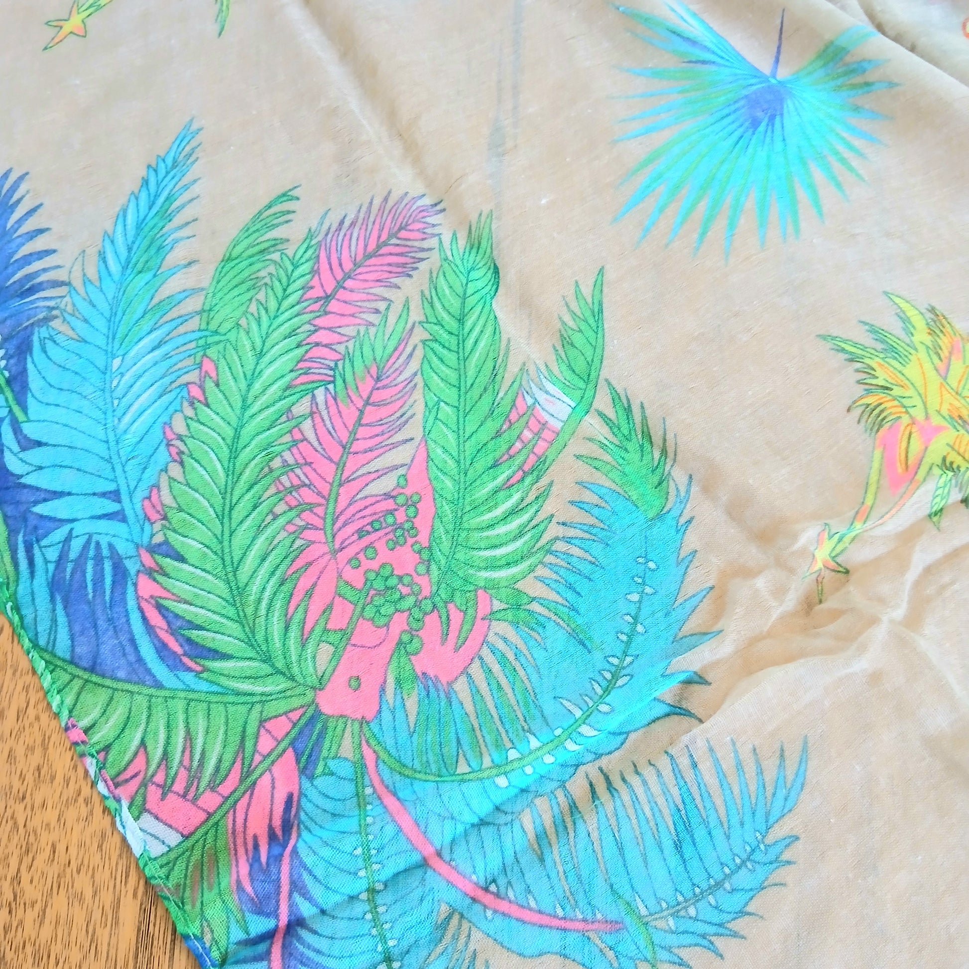 Tropical Palms Scarf LX8475