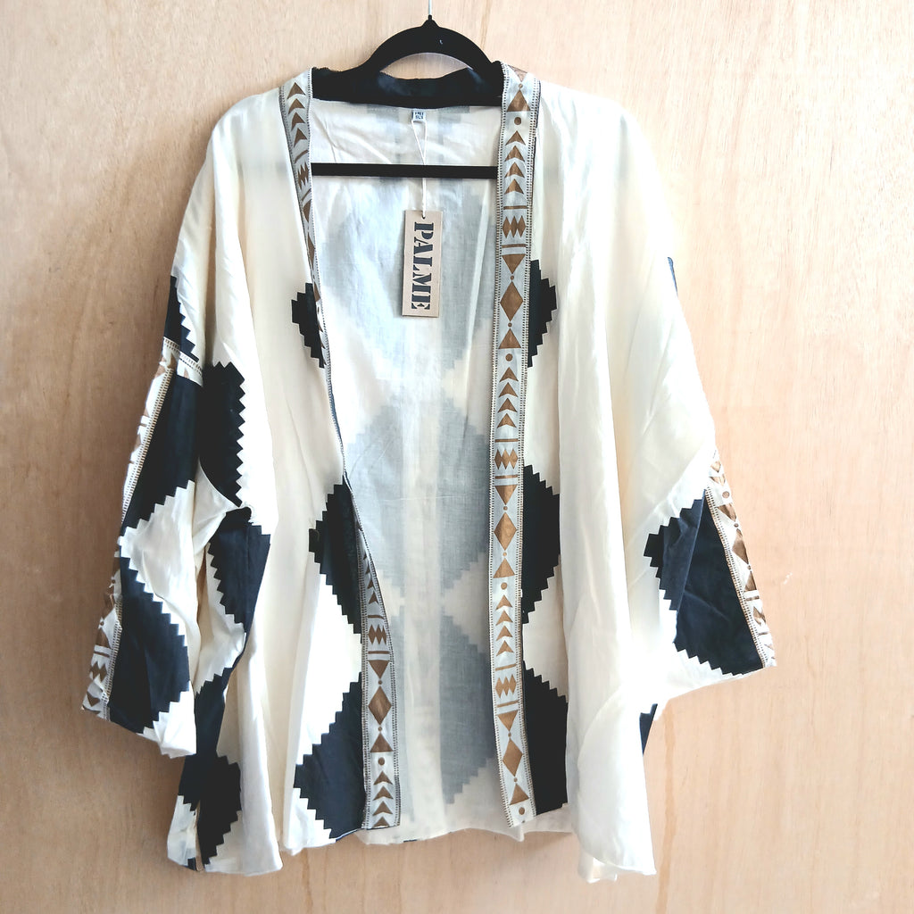 Long Cotton Kimono 67039