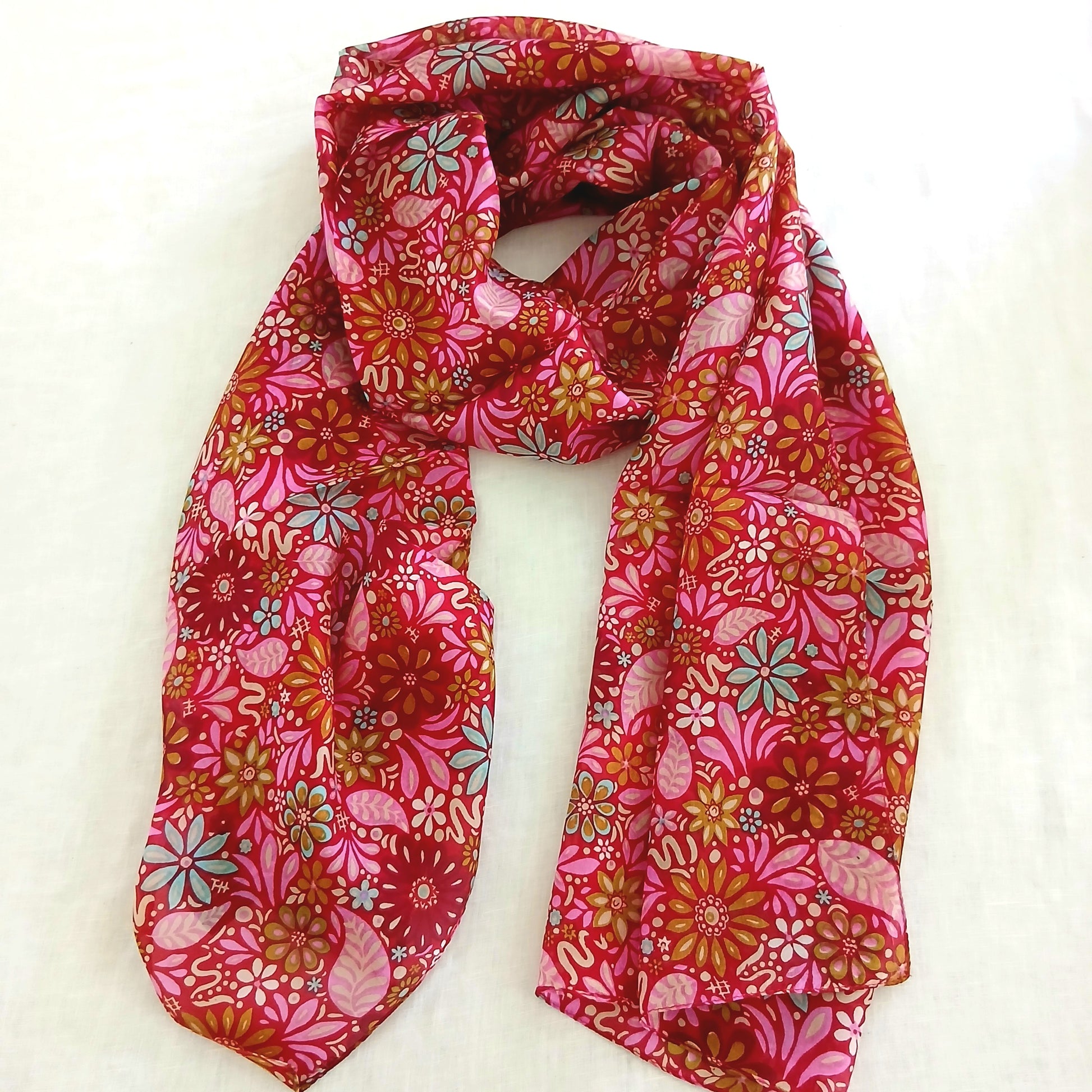 Silk Scarf - WS-1069