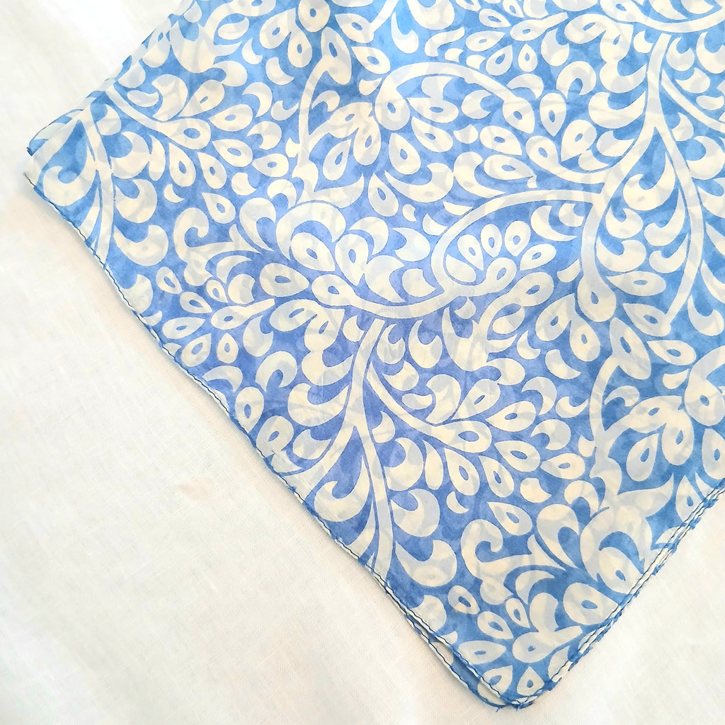 Silk Neck & Hair Tie - Royal Blue ZS-1006/S