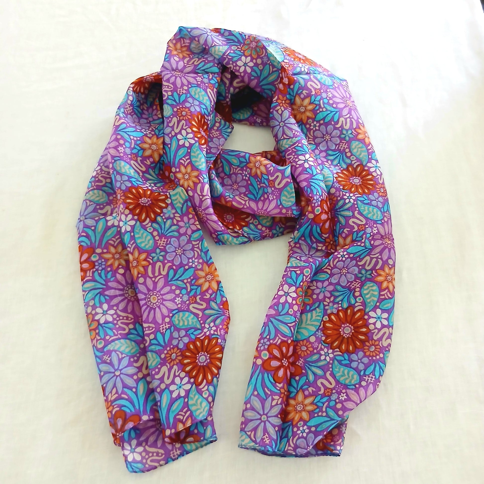 Silk Scarf - WS-1069