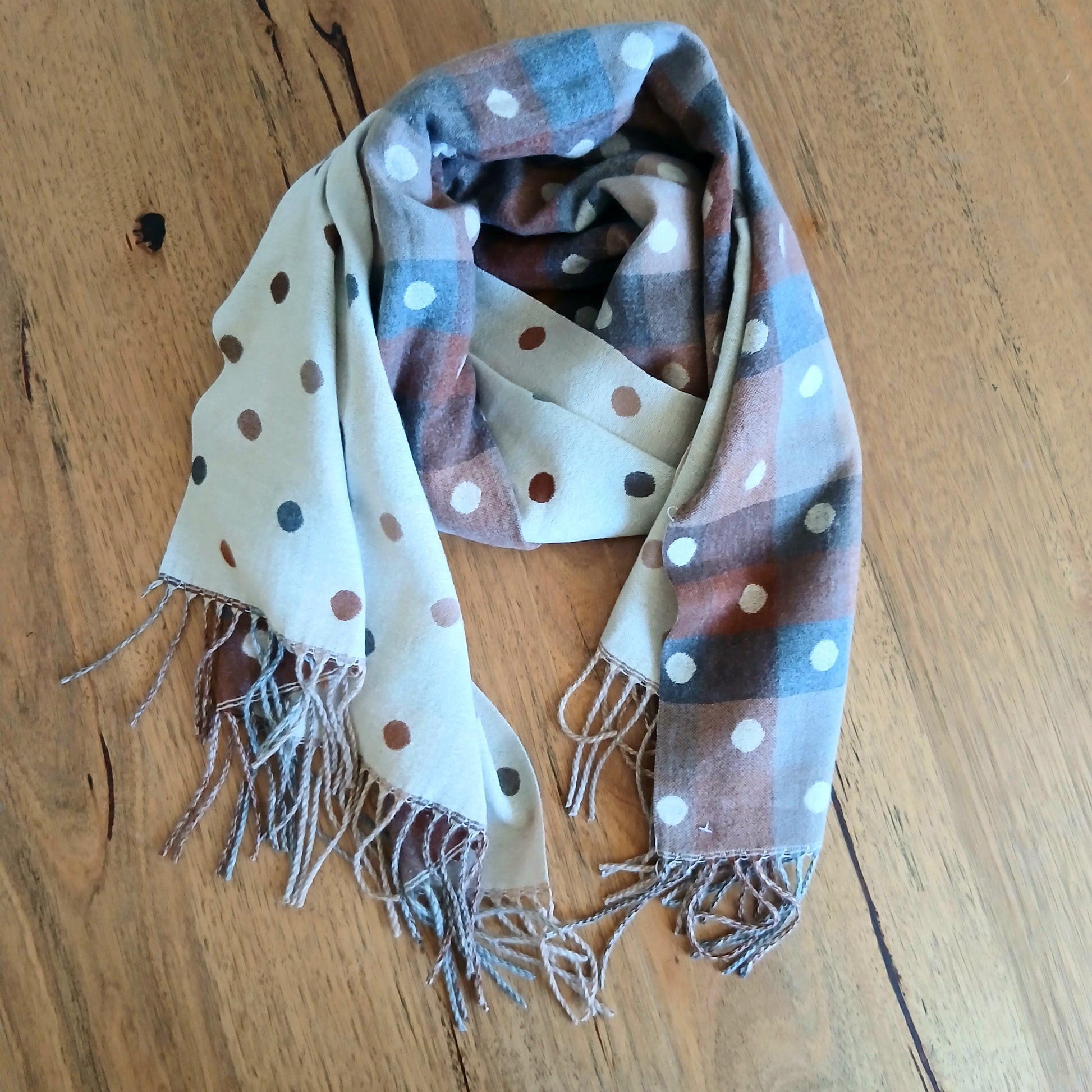 Pre-Order 2 Sides Printed Winter Scarf PJS0029