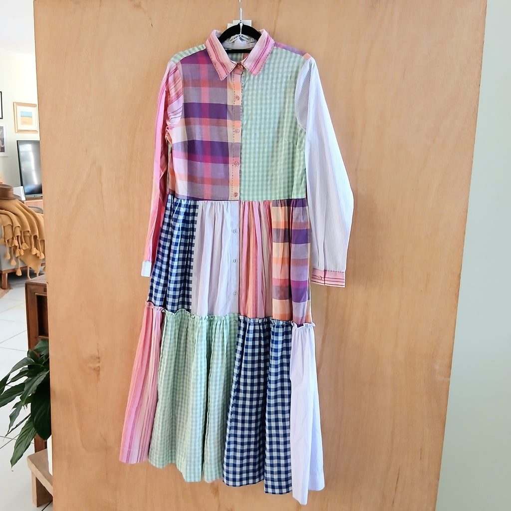 Rene Pure Cotton Dress - Pleated DS6010