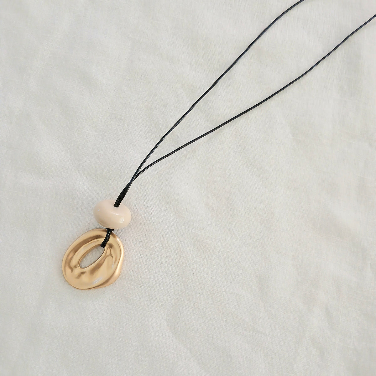 Whimsical Copper / Resin Necklace Pendant NK021
