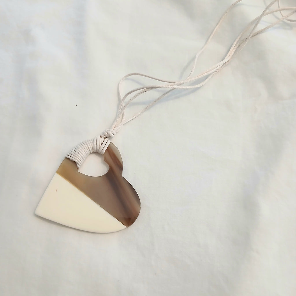 Small Heart in Heart Necklace NK-31357