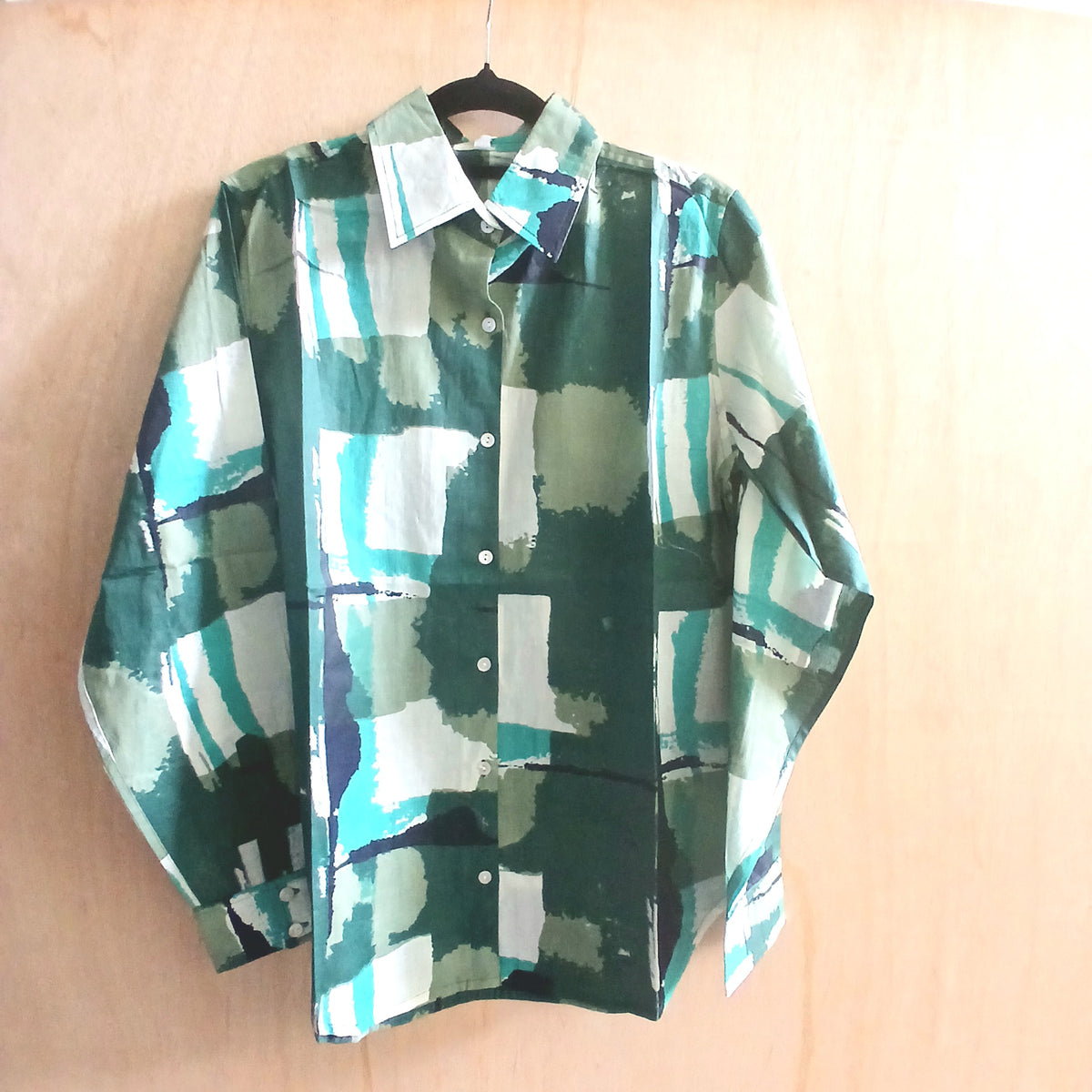 Long Sleeves Cotton Shirt 66523 Sample