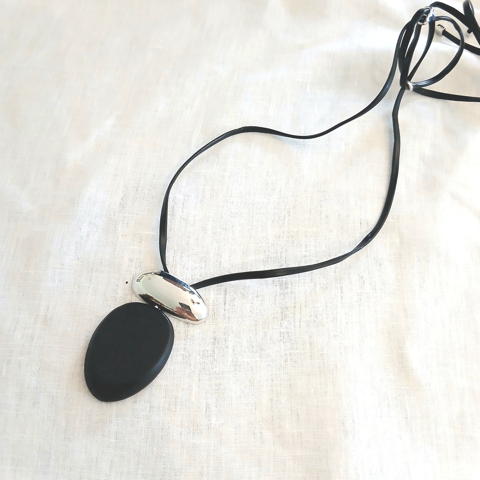Whimsical Wood / Alloy Necklace Pendant NK022