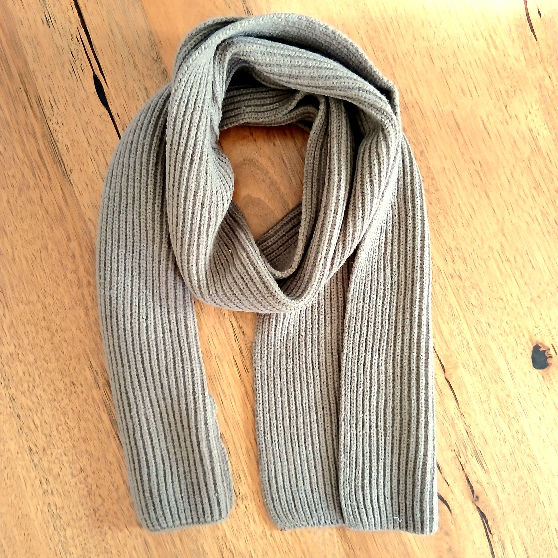 Narrow Rib Scarf - 332328