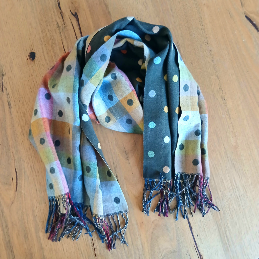 Pre-Order 2 Sides Printed Winter Scarf PJS0029