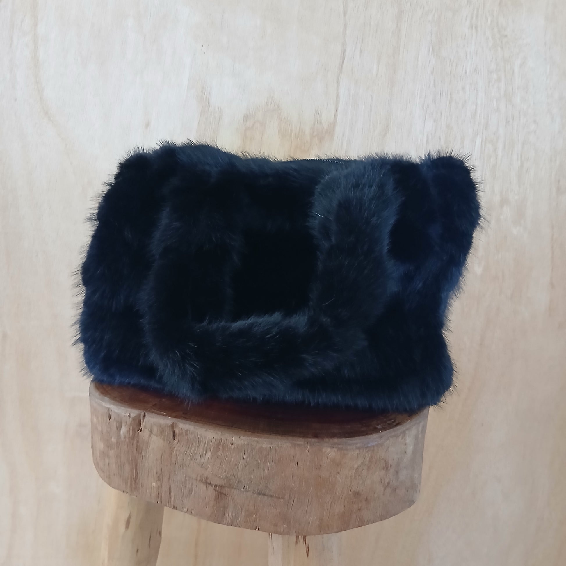 Pre-Order Fluffy Faux Fur Winter Bag Small BG2025