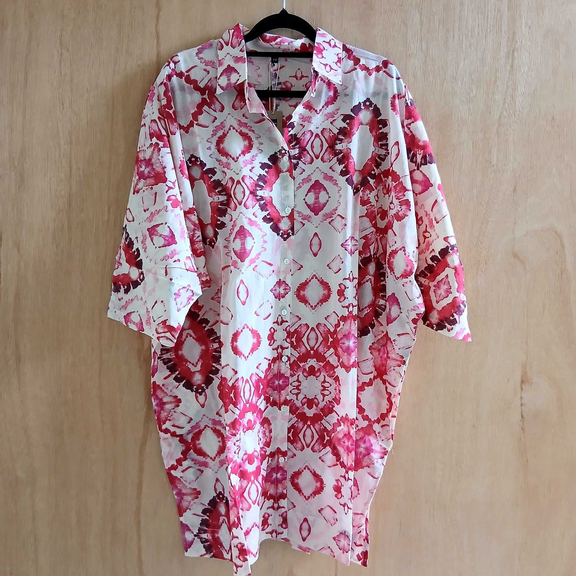 Pure Cotton Chemise Printed Shirt 65949