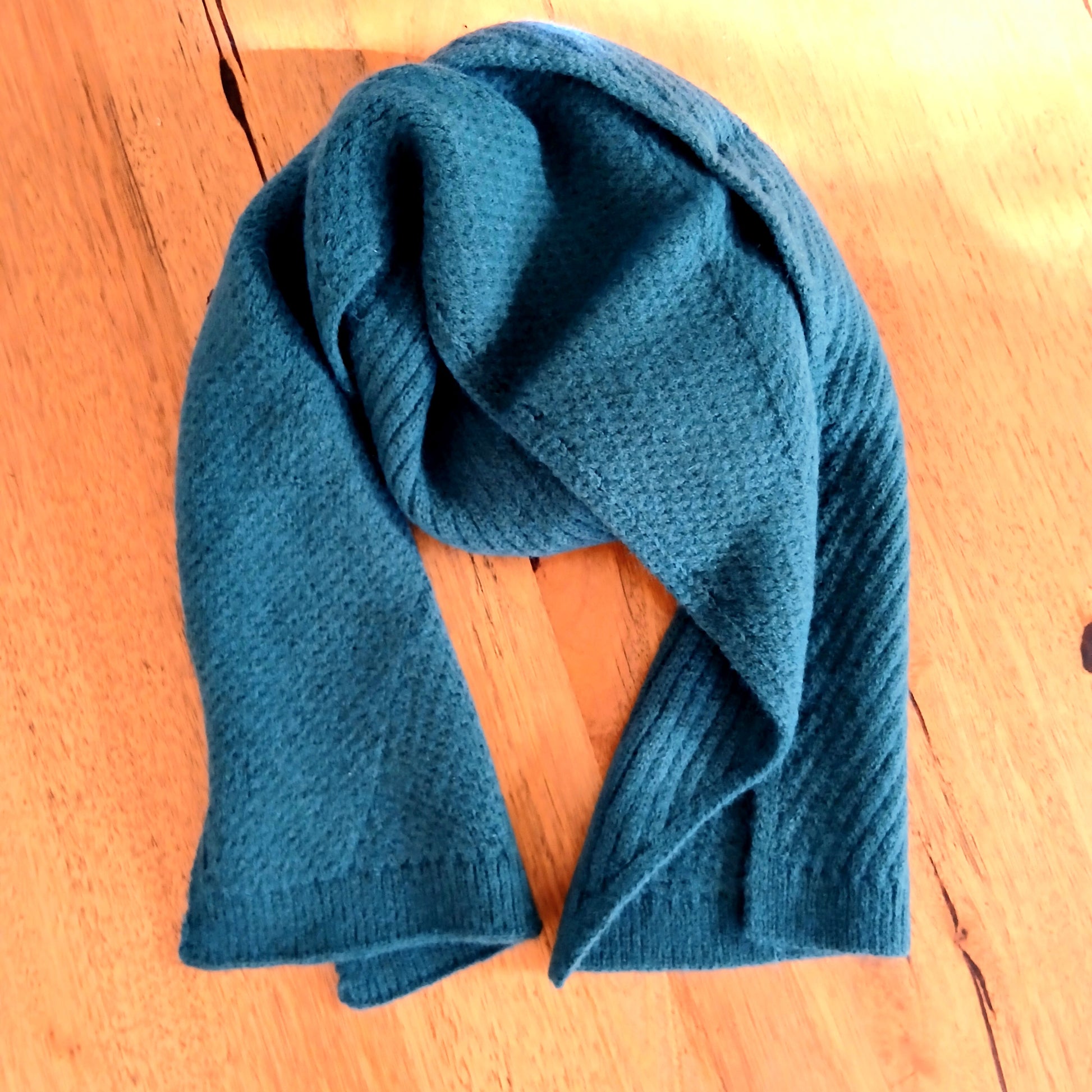 Plain Thick Knitted Scarf 332332
