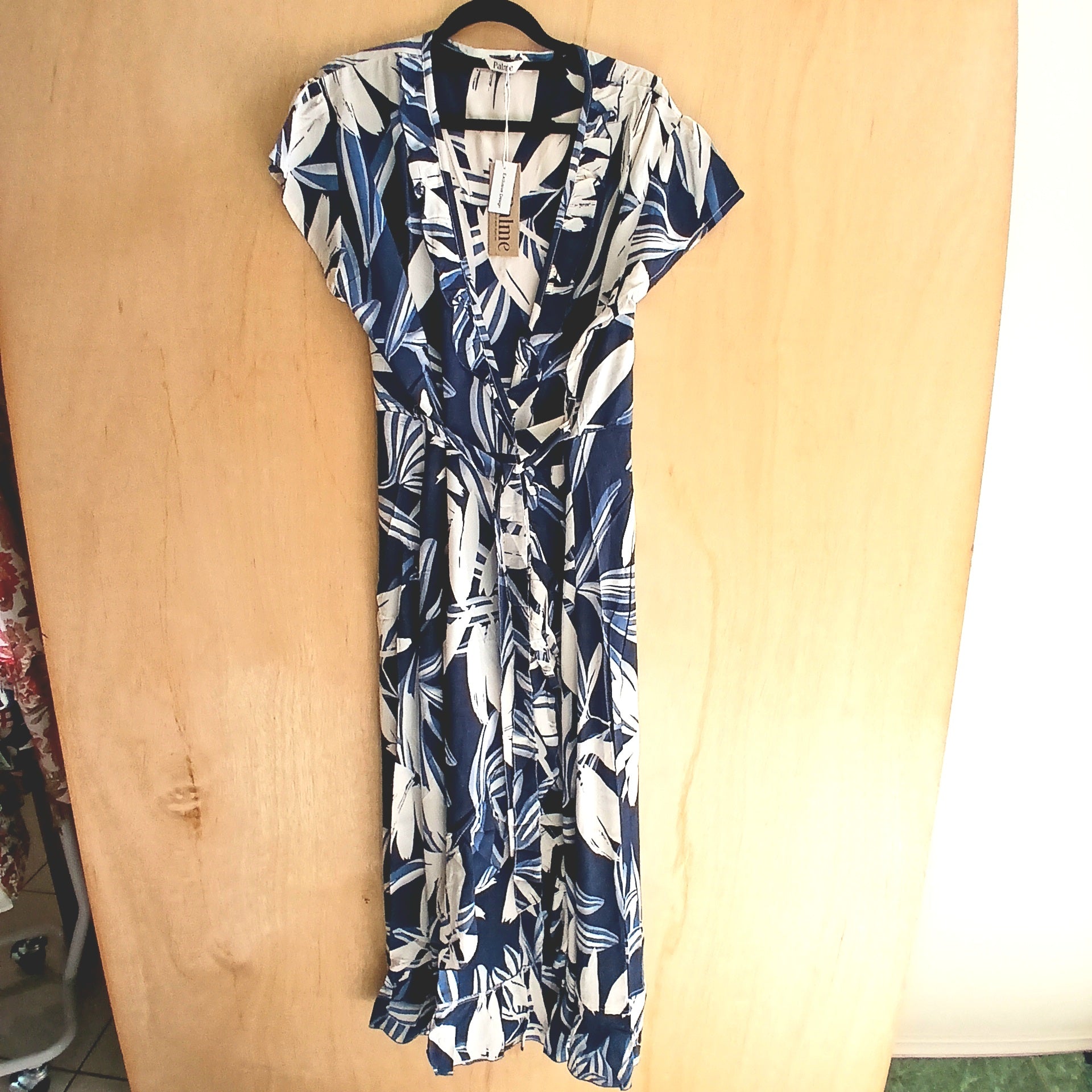 PRE-ORDER Long Wrapped Dress and Frill 66968