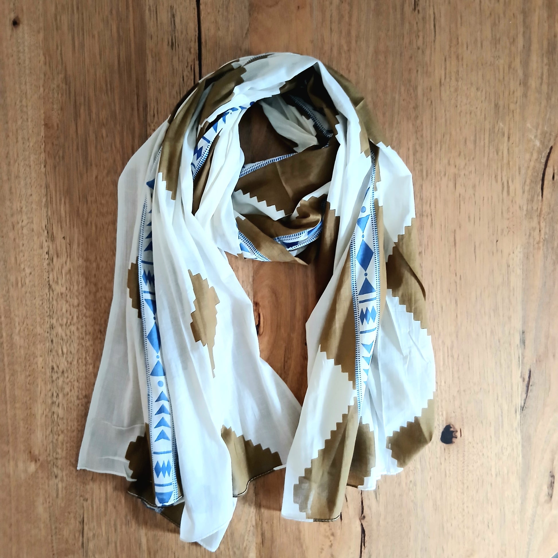 PRE-ORDER Tribal Dye Scarf 67042