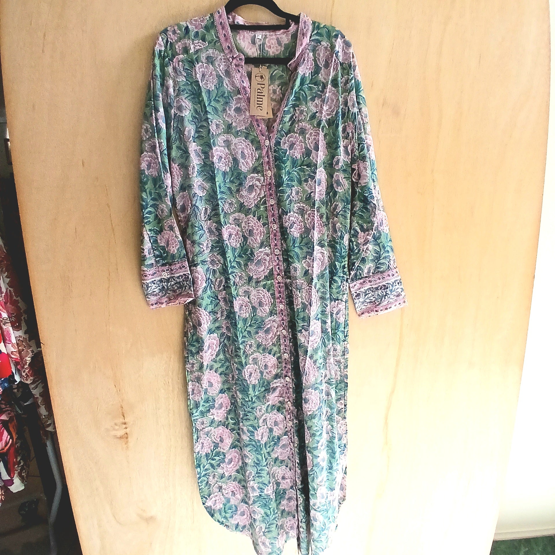 PRE-ORDER Long Printed Open Tunic 67208
