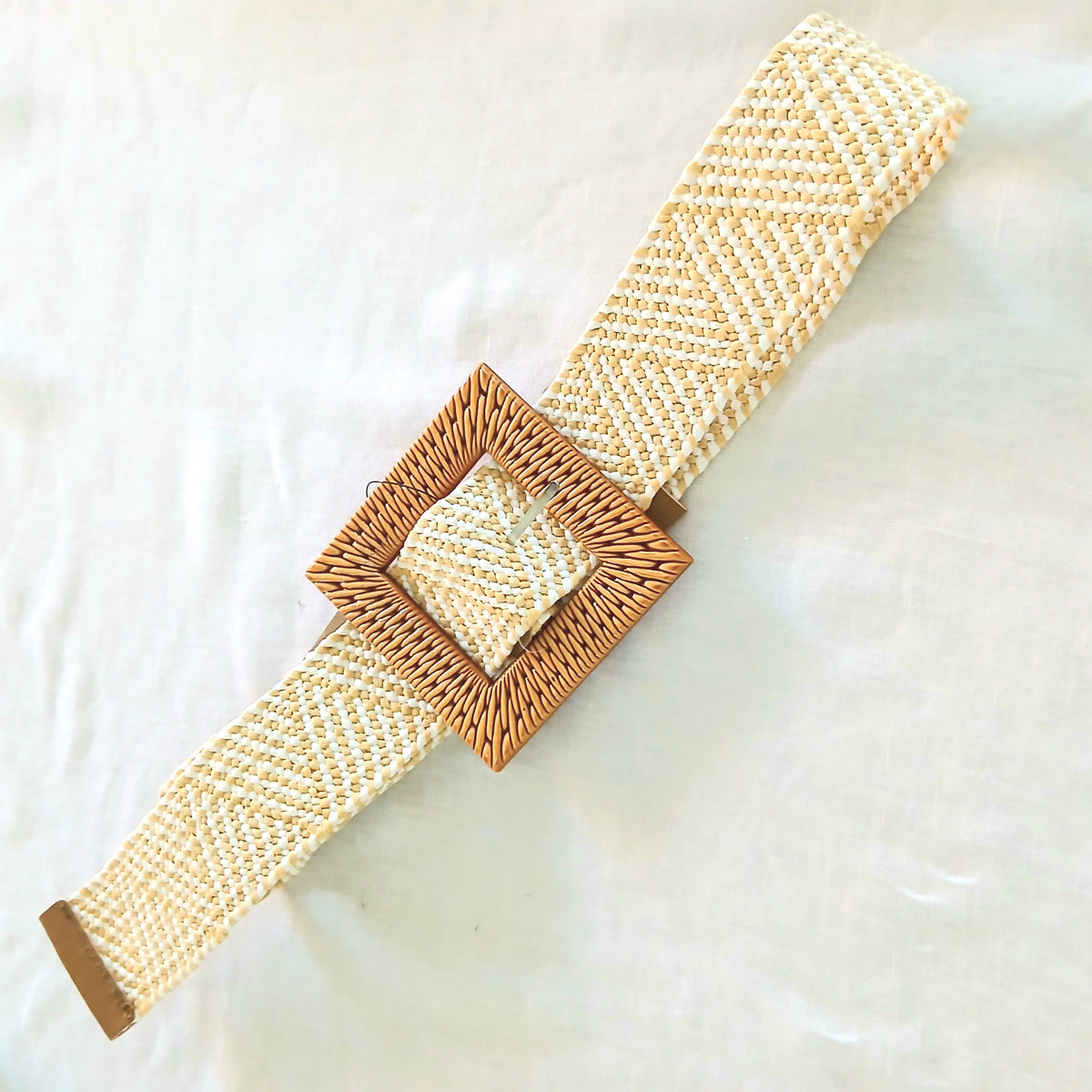 Waist Belt with Square Buckle B021