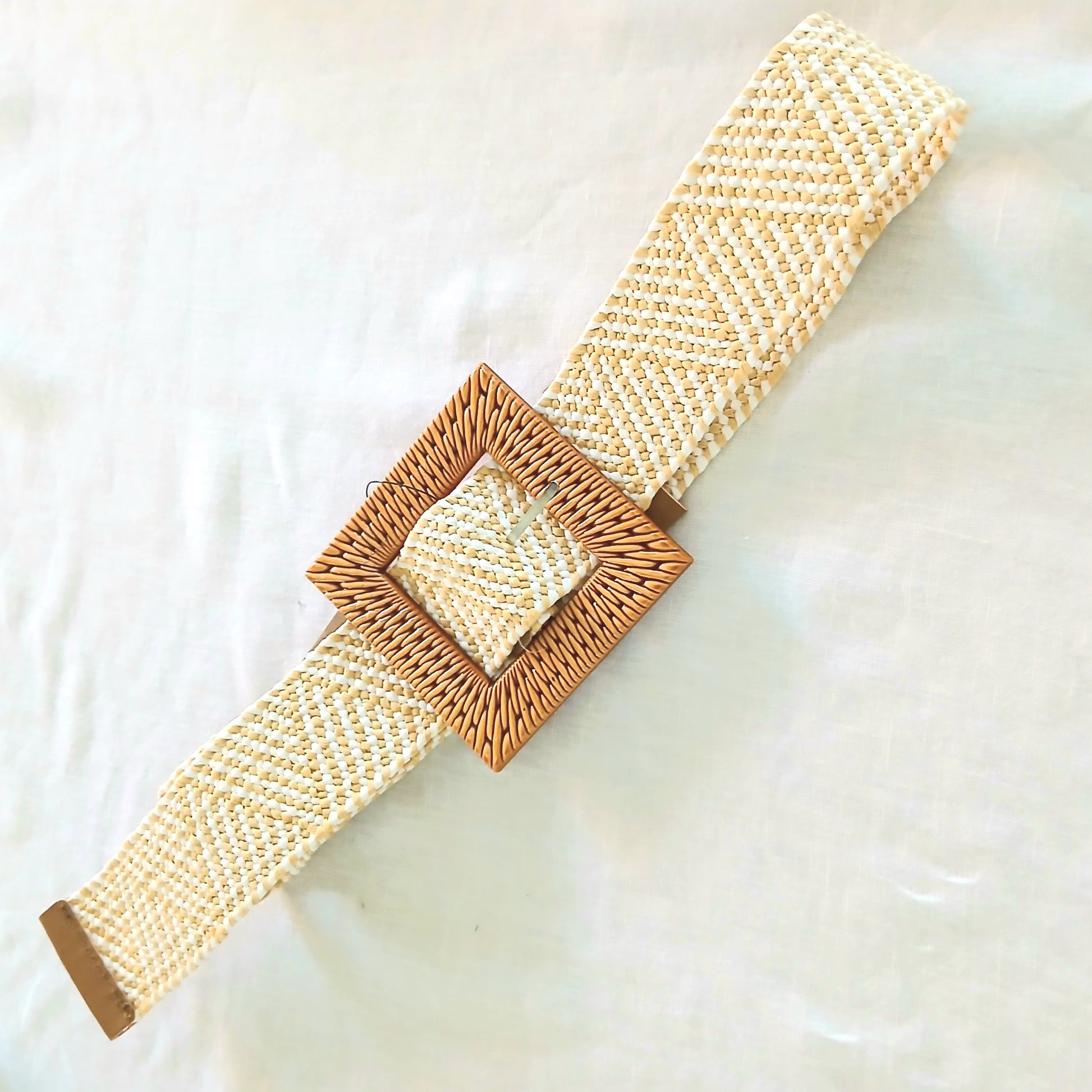 Waist Belt with Square Buckle B021