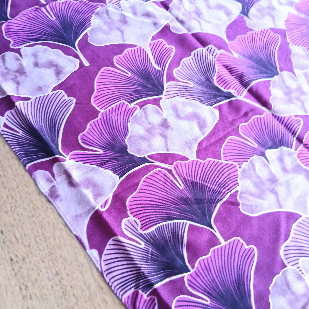 Mushroom / Lotus Silhouette Scarf 65349