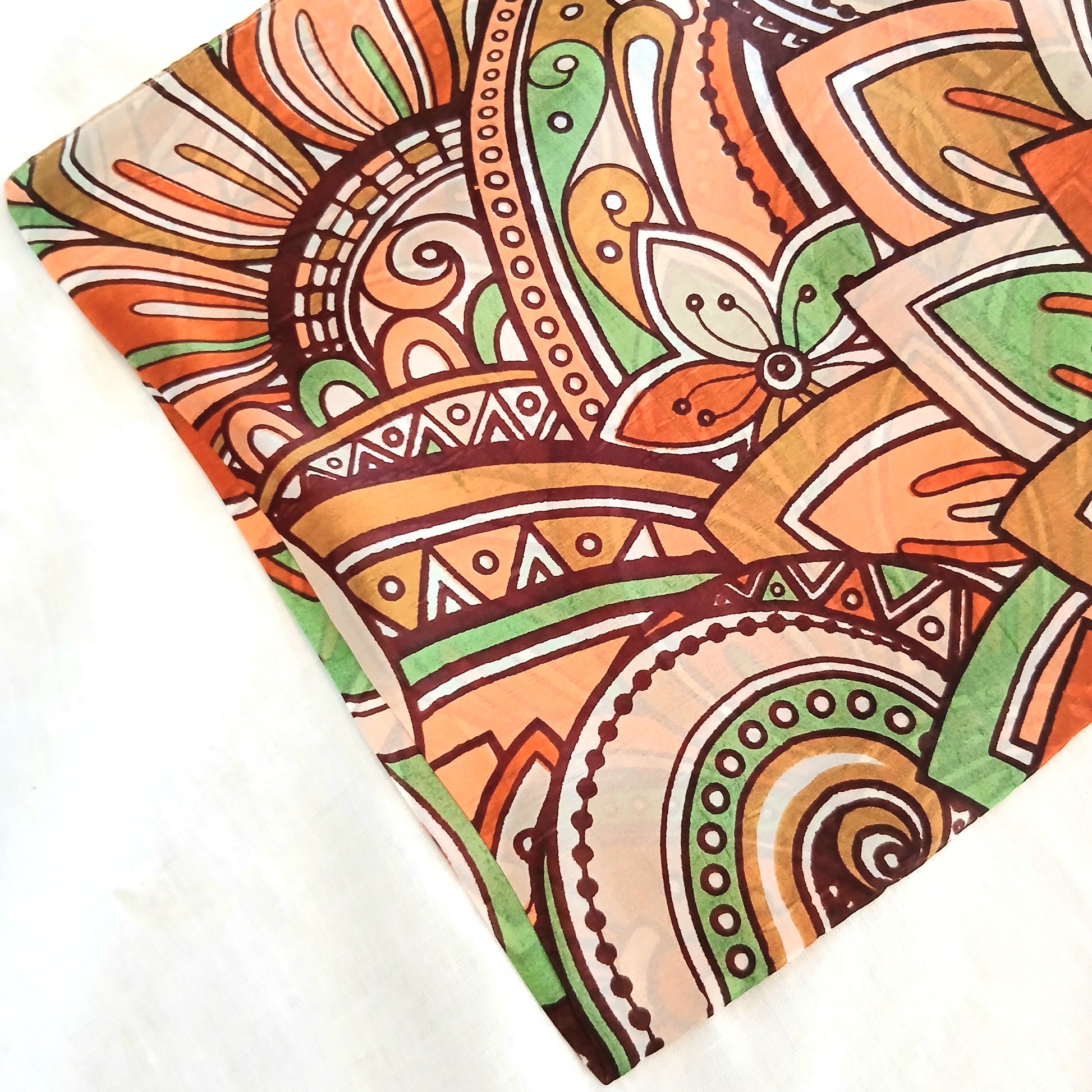 Silk Neck & Hair Tie - 1008-10 /S