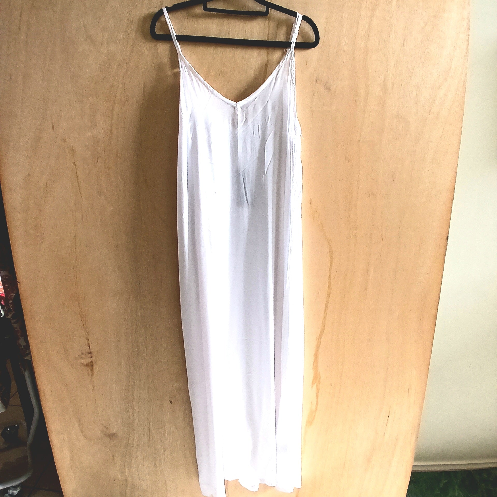 PRE-ORDER Plain Light Single Strap Summer Dress 64712