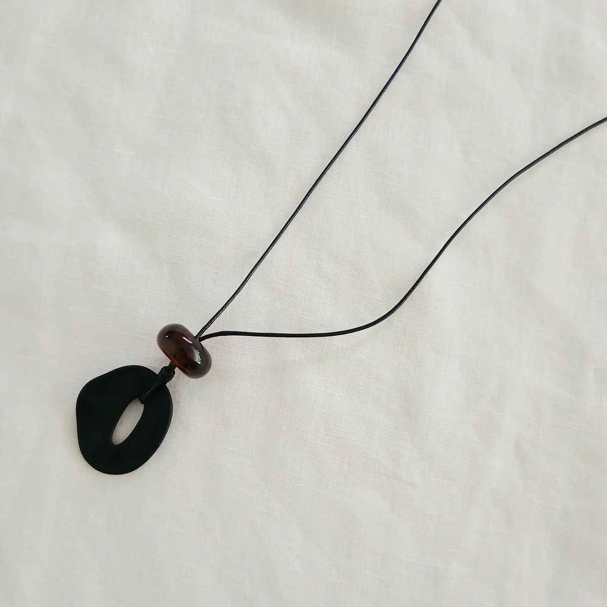 Whimsical Copper / Resin Necklace Pendant NK021