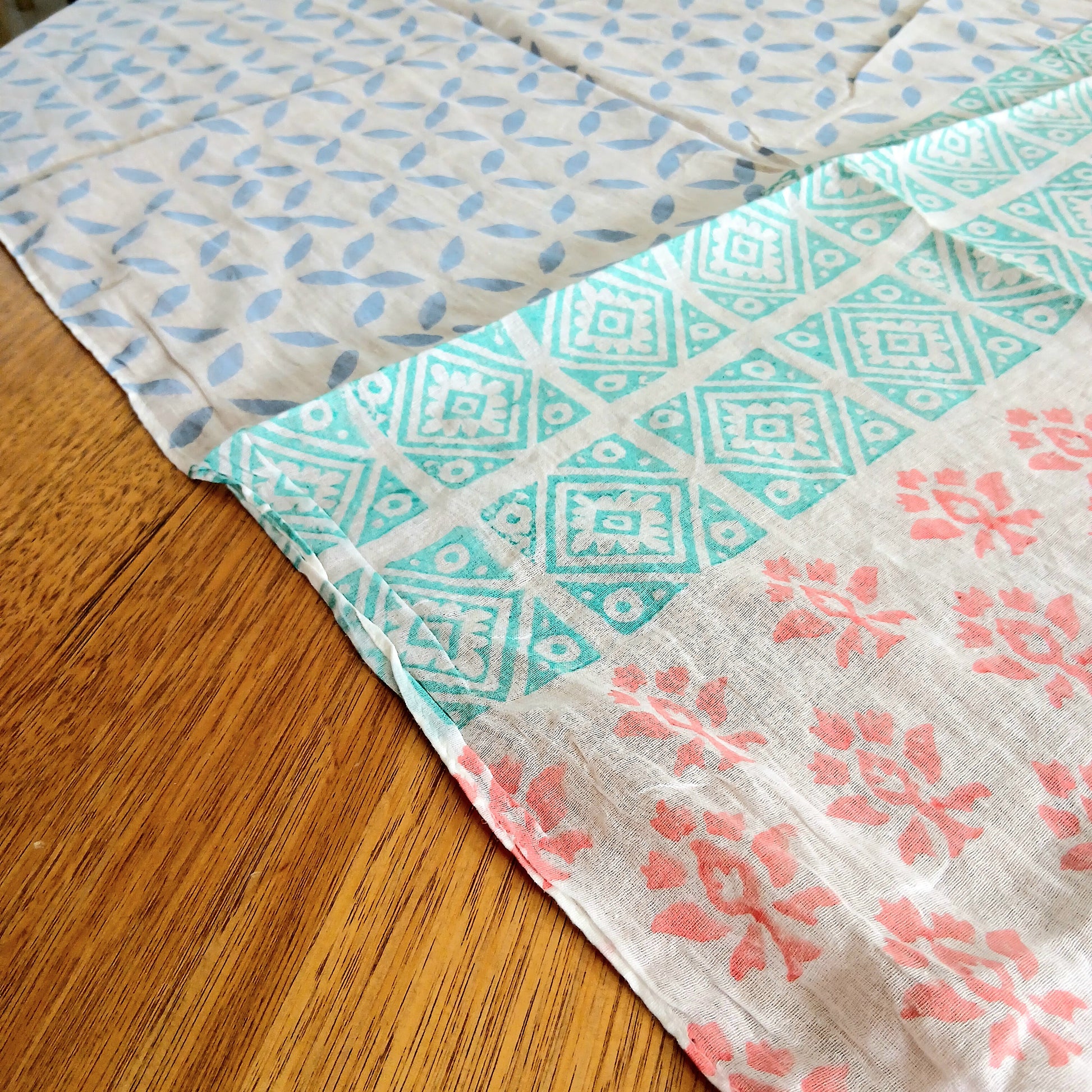 Bright blend of Colours - Pure Cotton Scarf 16718