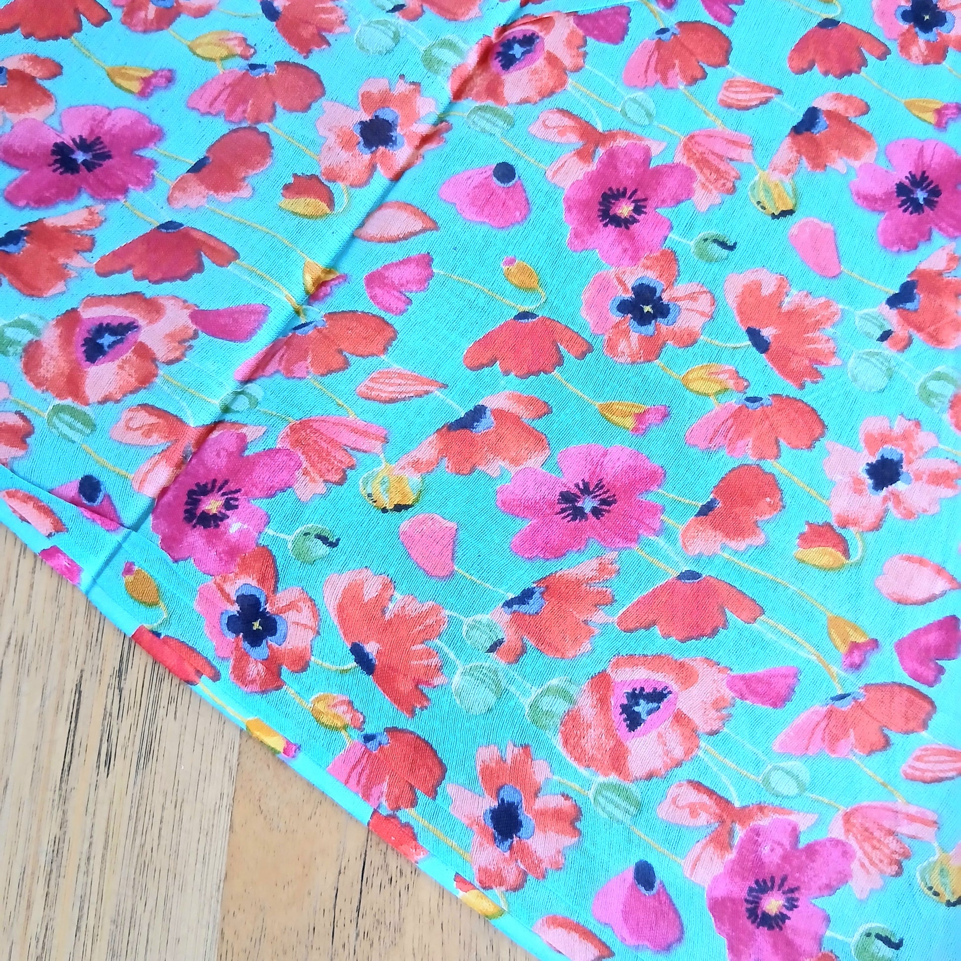 Palme Wild-Flowers Pure Cotton Scarf - 65919