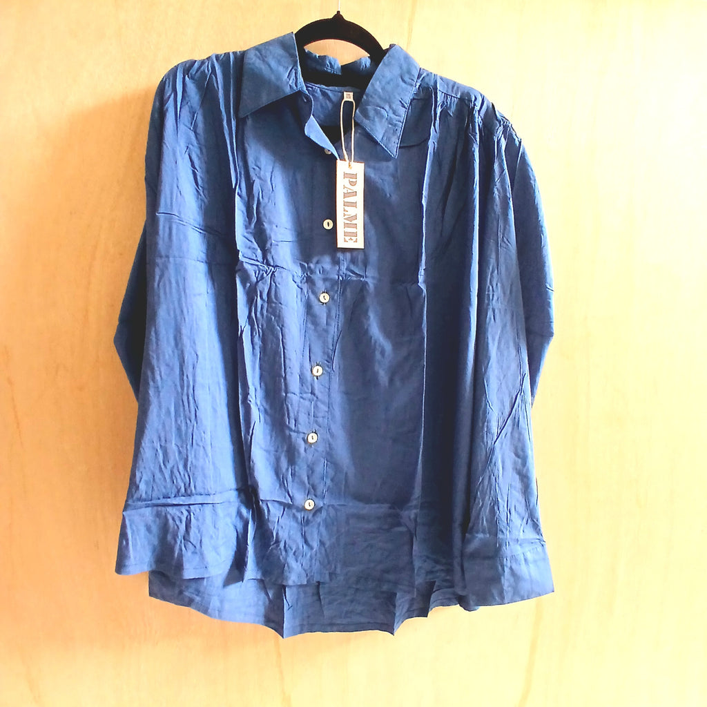 Classic Thin Long-sleeved with Buttons Viscose 63733