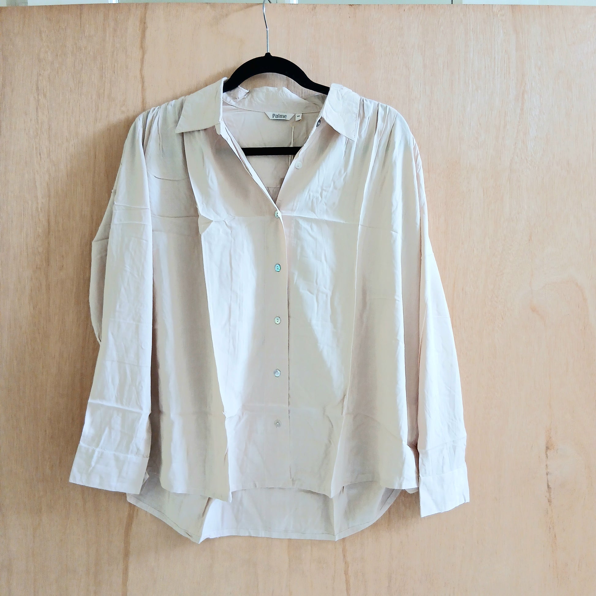 Classic Thin Long-sleeved with Buttons Viscose 63733