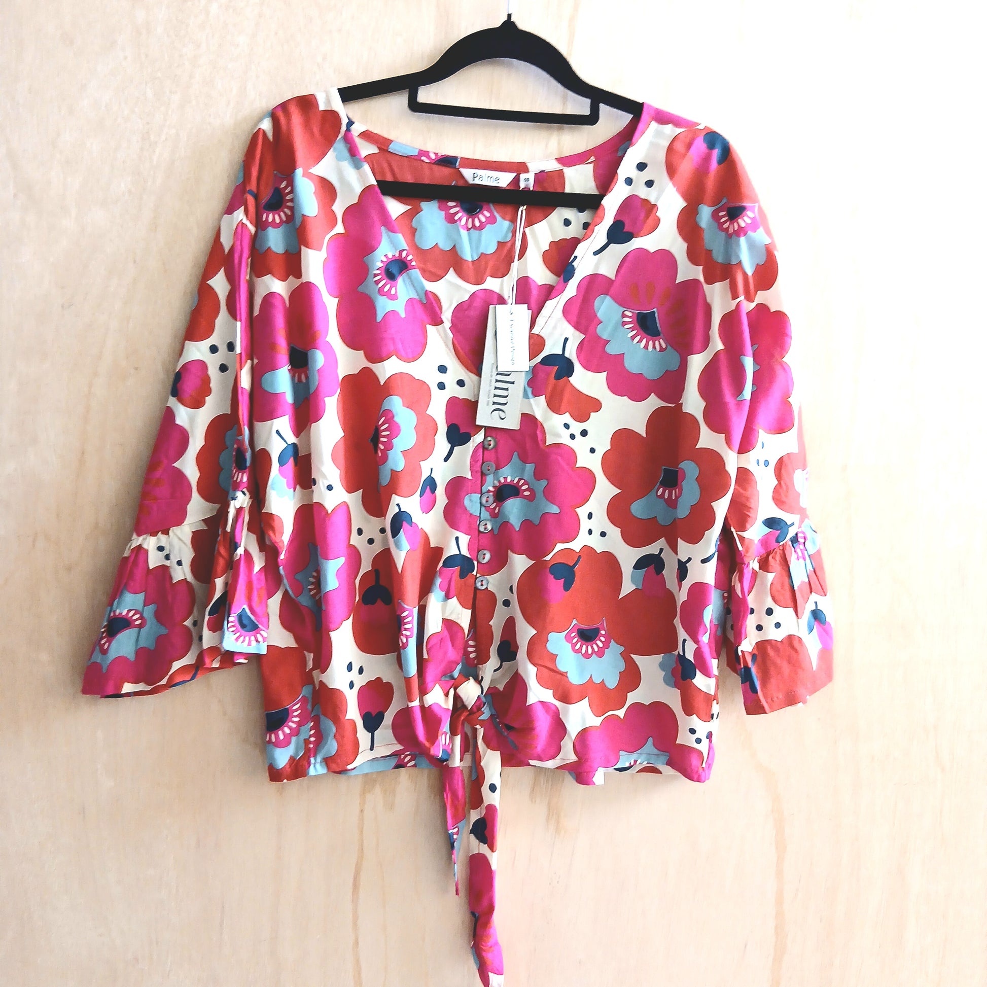 PRE-ORDER Light Summer Top with Wrap 66992