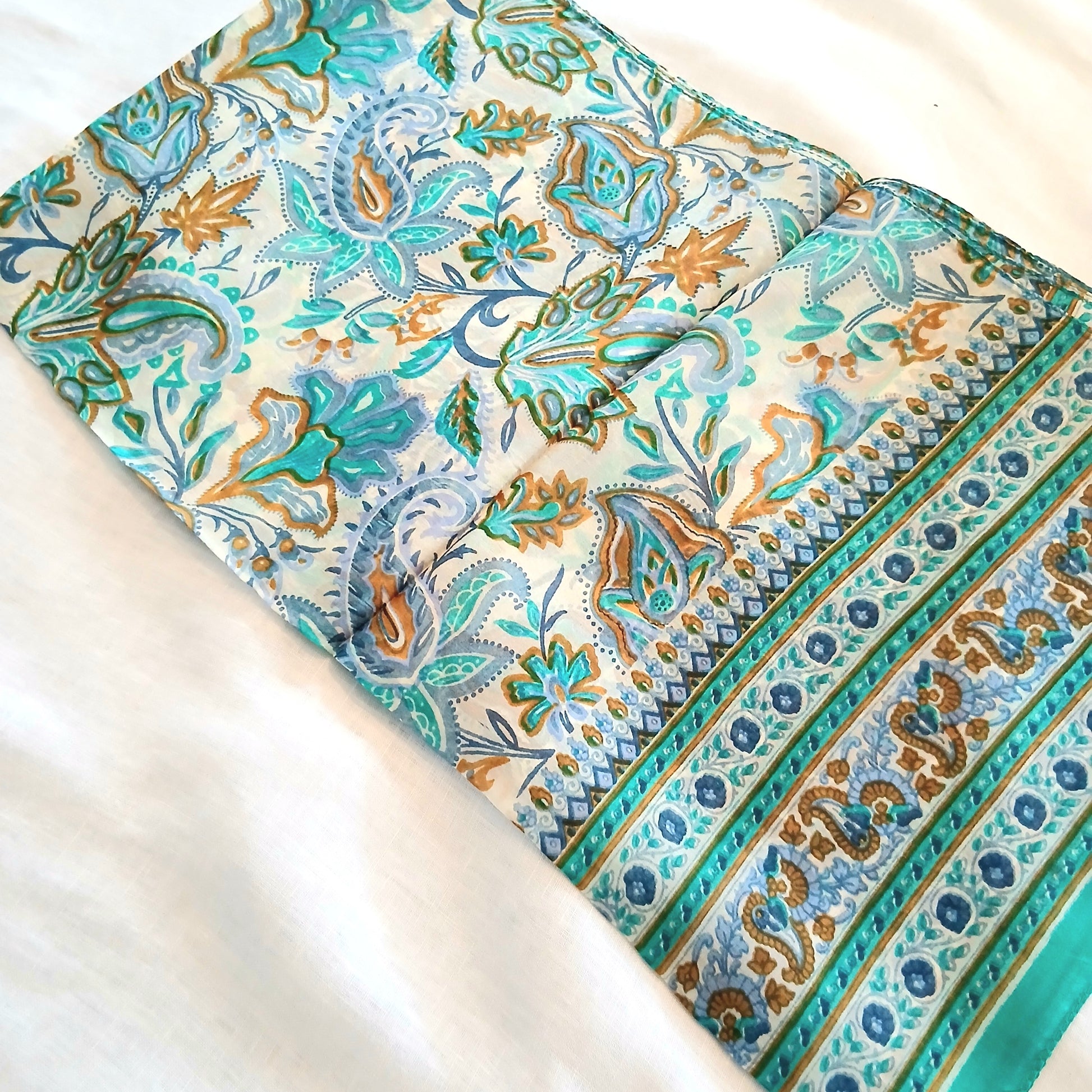 Silk Scarf - Oriental Floral ZS1023-24/L