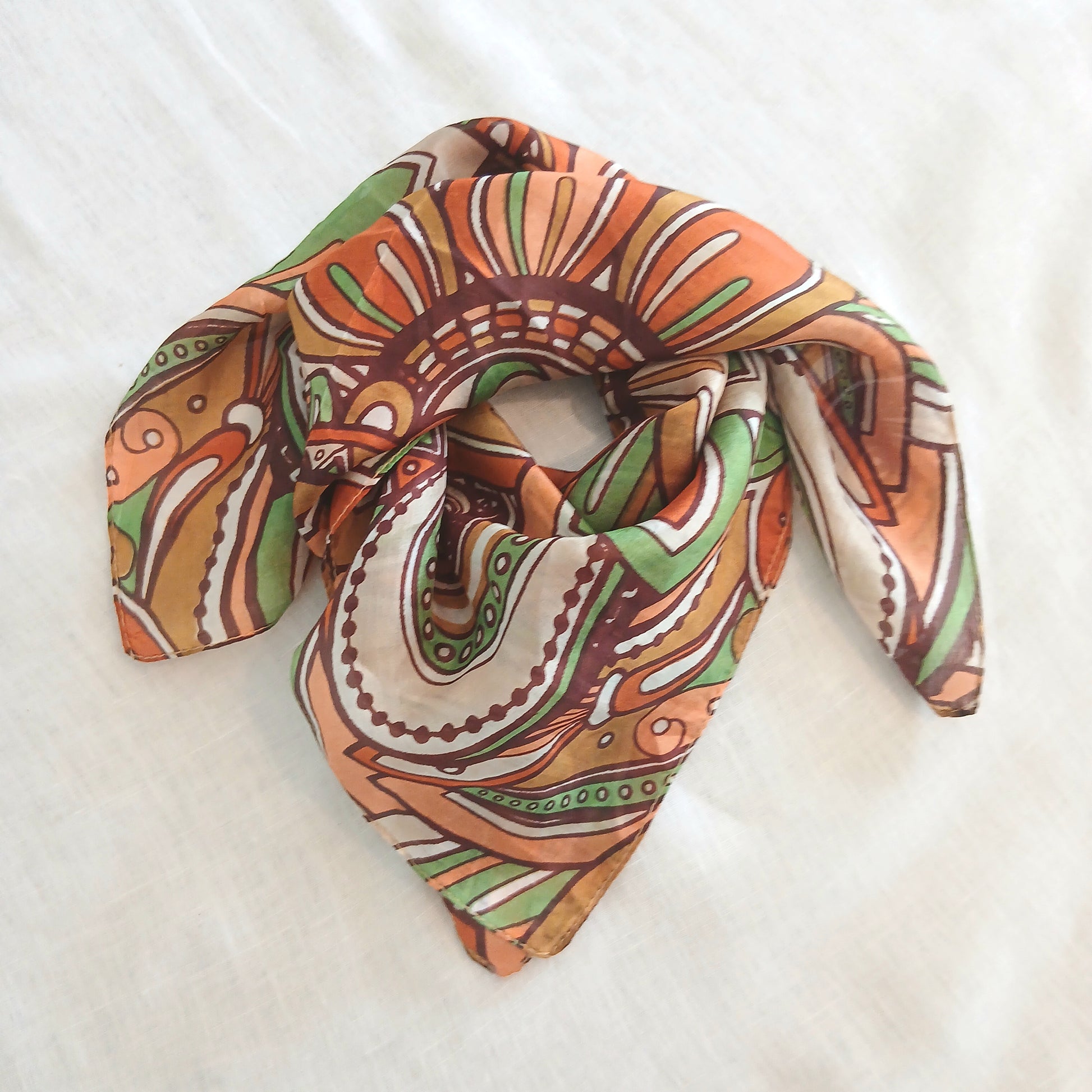 Silk Neck & Hair Tie - 1008-10 /S