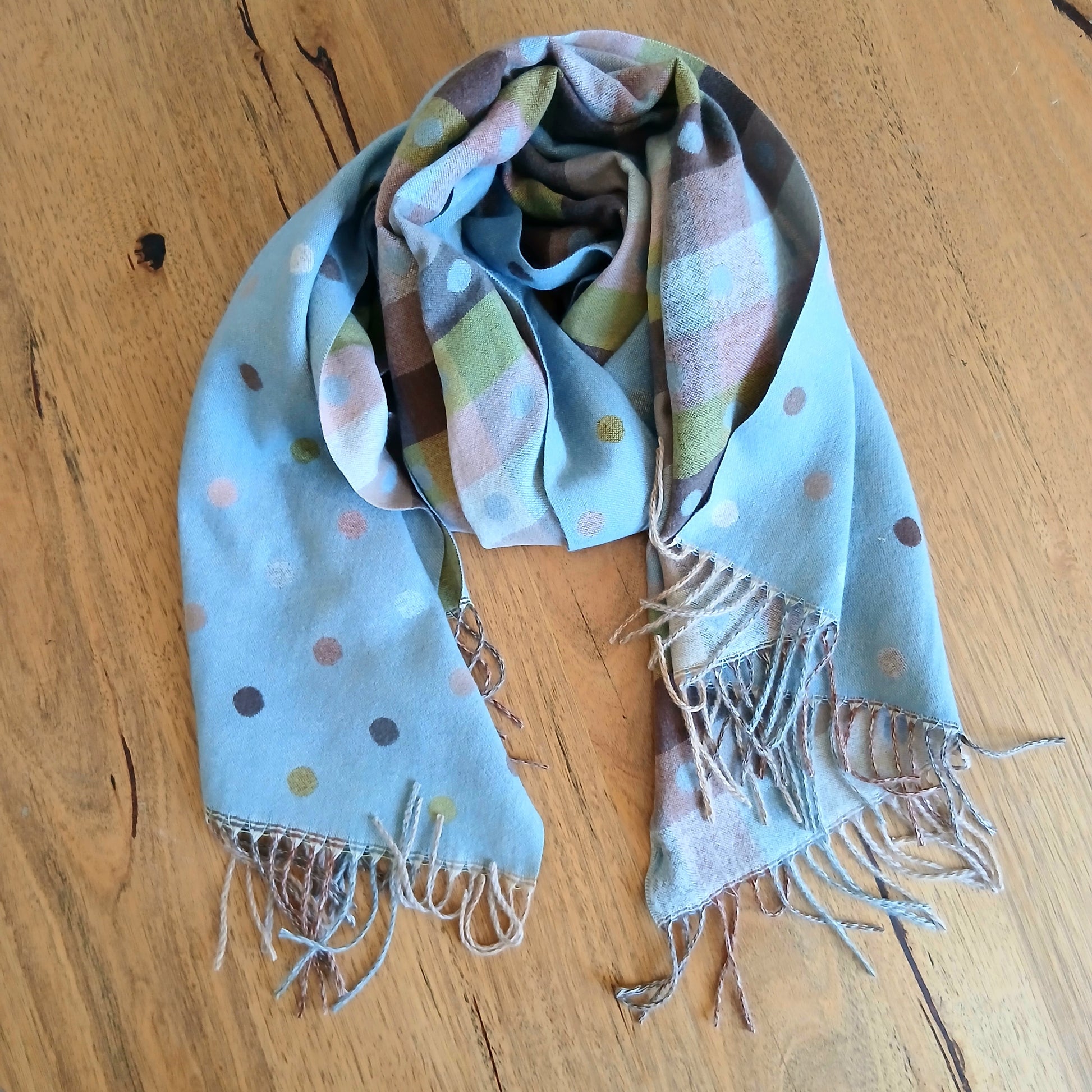 Pre-Order 2 Sides Printed Winter Scarf PJS0029