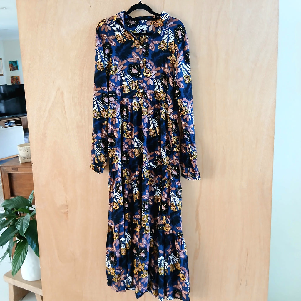 Viscose Long Dress 61029