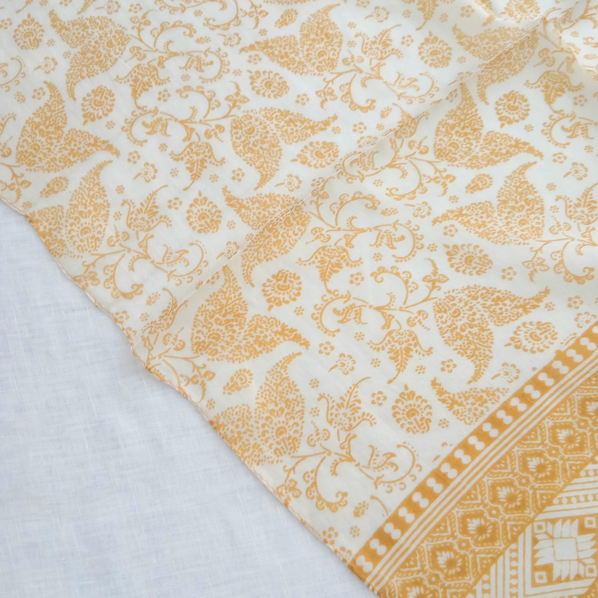 Pure Silk Scarf Golden Art Necktie PS-1056