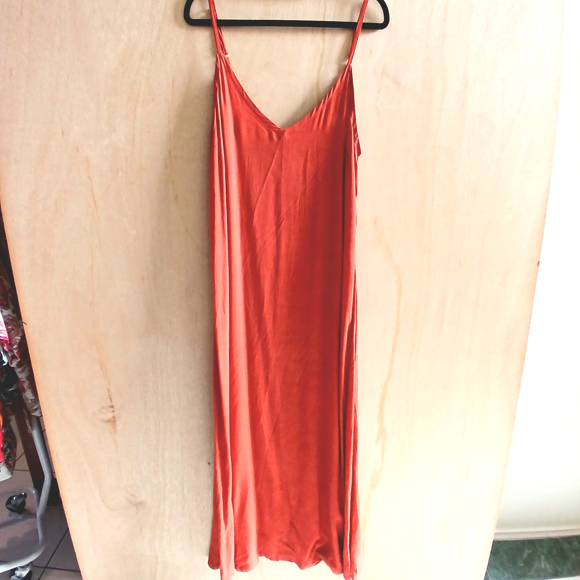 PRE-ORDER Plain Light Single Strap Summer Dress 64712