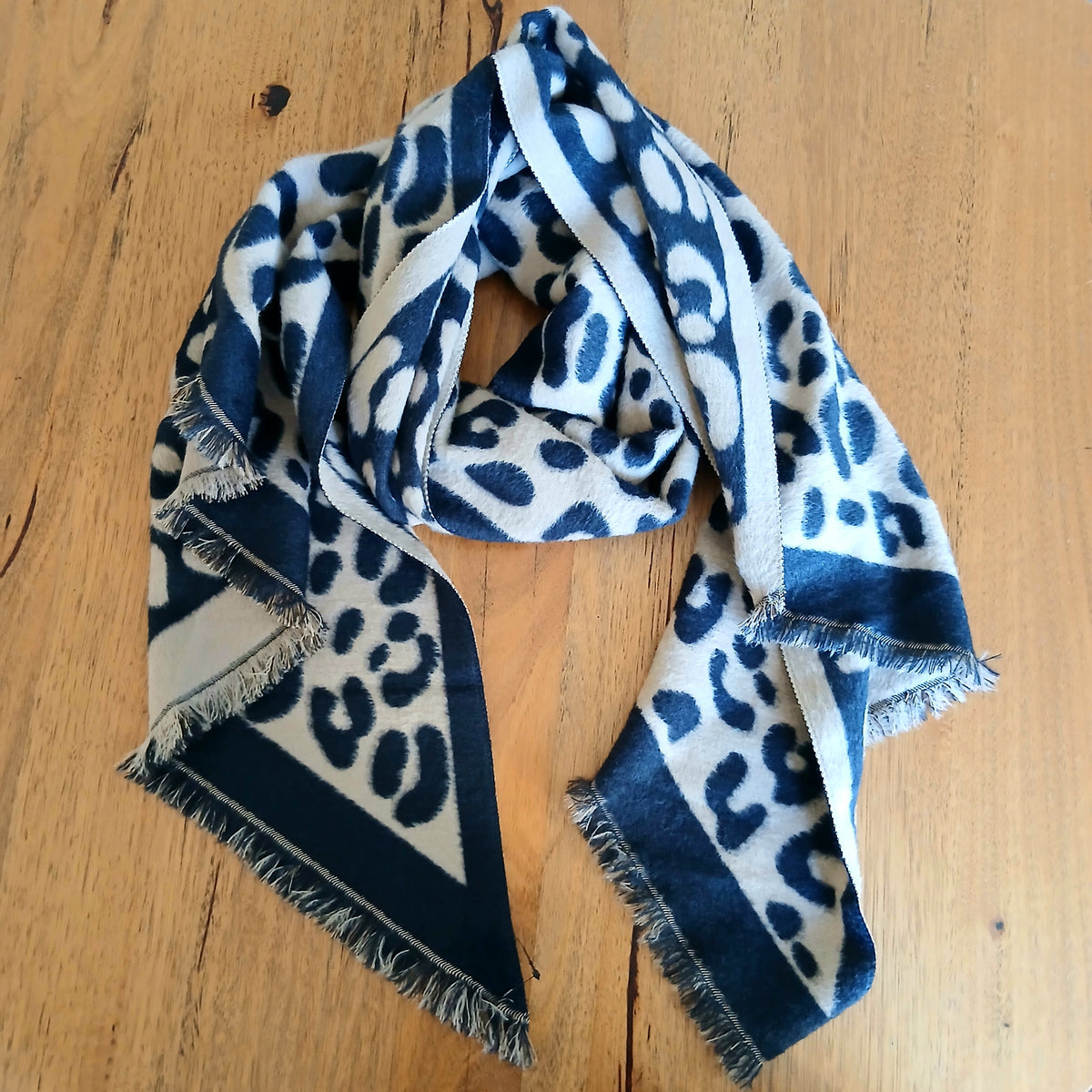 Leopard Winter Scarf Soft 332761