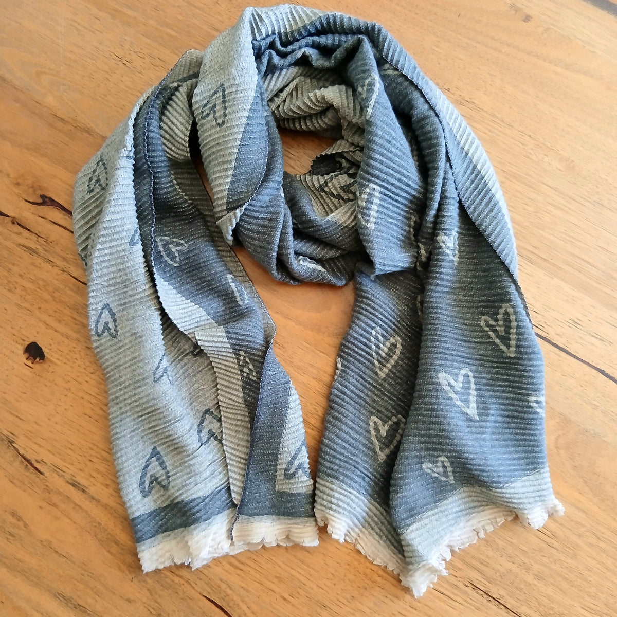 PRE-ORDER Super Soft Heart Winter Scarf PWS2352