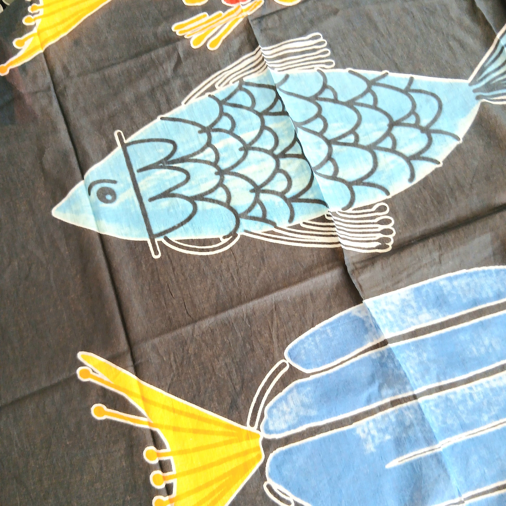 Cotton Fish Scarf 63454