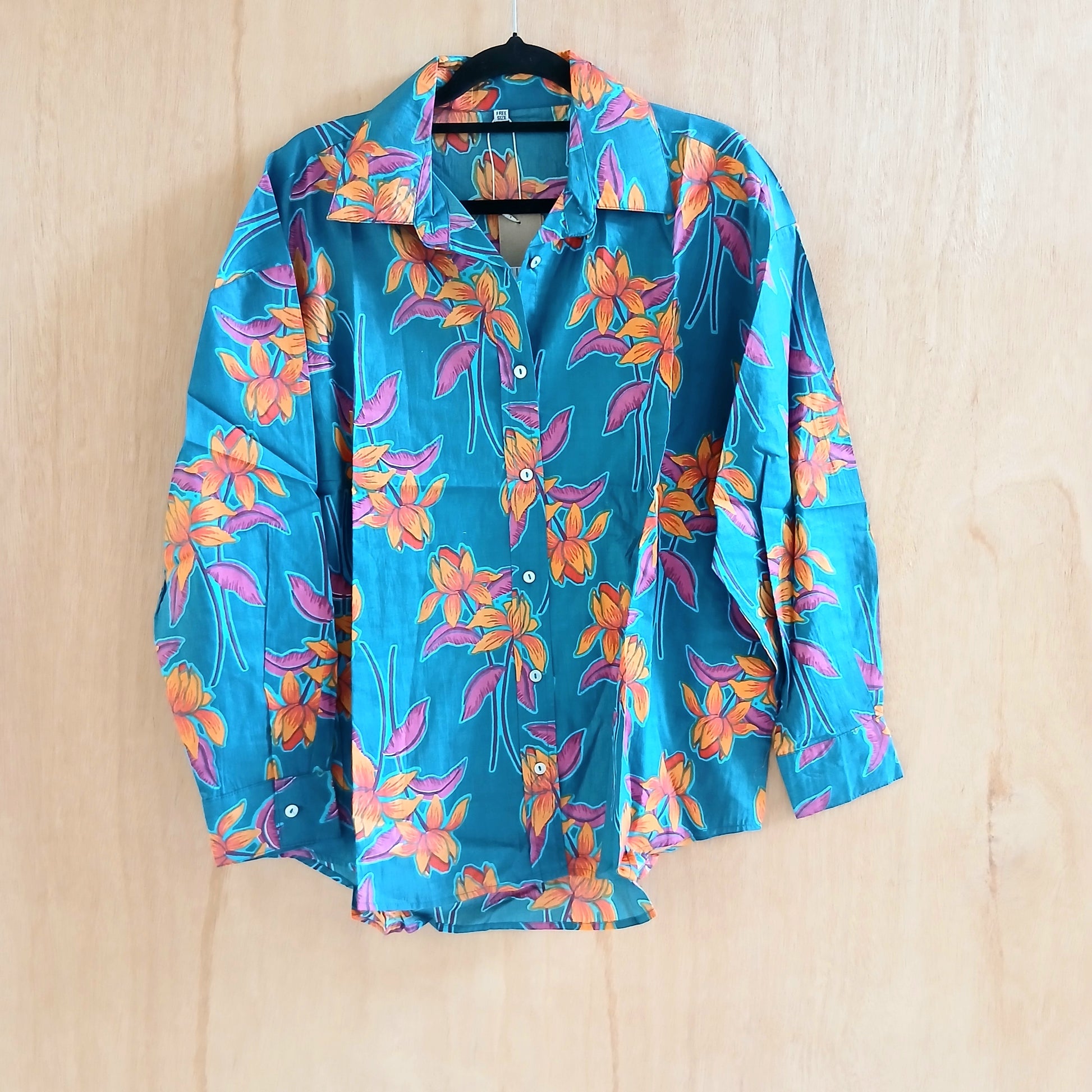 Palme Cotton Shirt - Vert Fonce - 65987