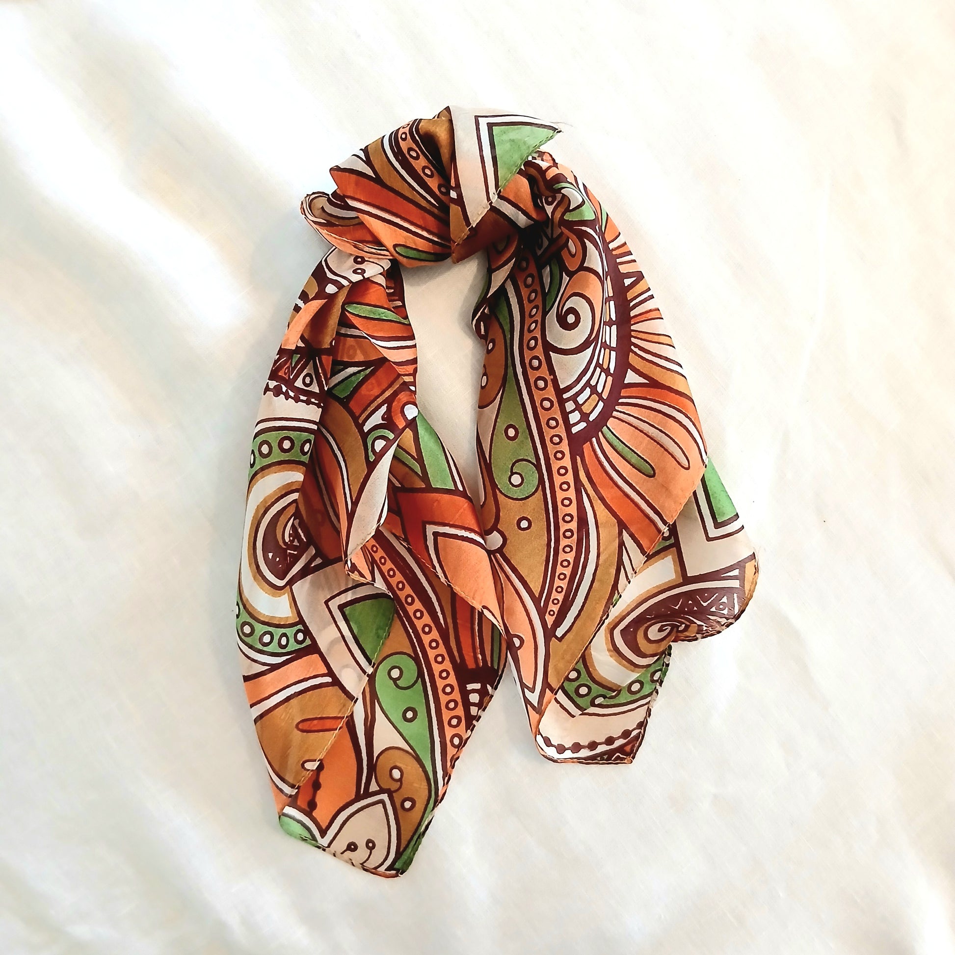 Silk Neck & Hair Tie - 1008-10 /S