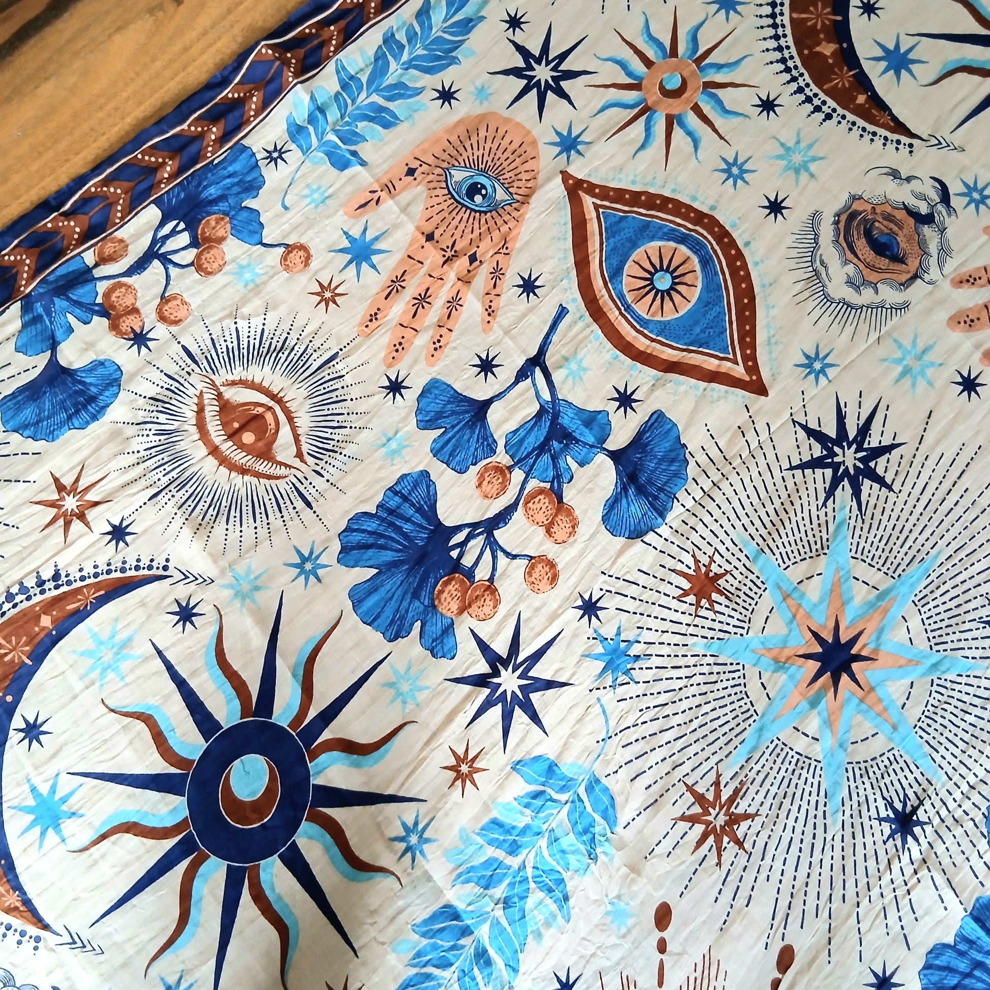 PRE-ORDER Esoteric Printed Cotton Shawl 66733