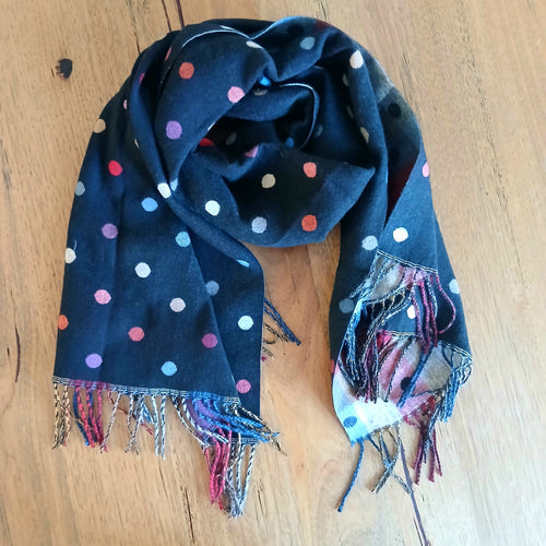 2 Sides Printed Winter Scarf PJS0029
