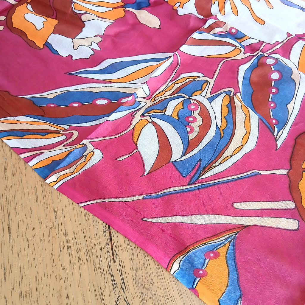Poppie Scarf - Rose Fonce