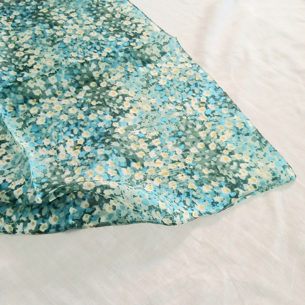 Flower Field Pure Silk Scarf PS 1094/S COL 1 Necktie